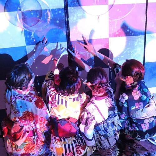 Rikawafuku and Projection Mapping Event