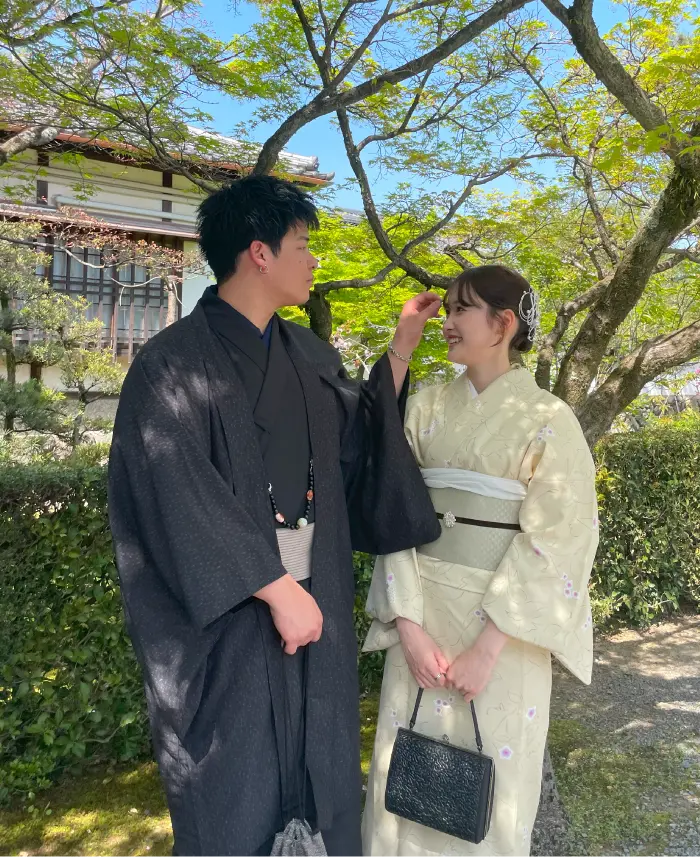 Kyoto Kimono Couple Plan