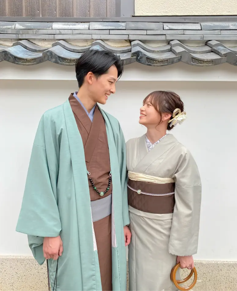 Kyoto Kimono Couple Plan