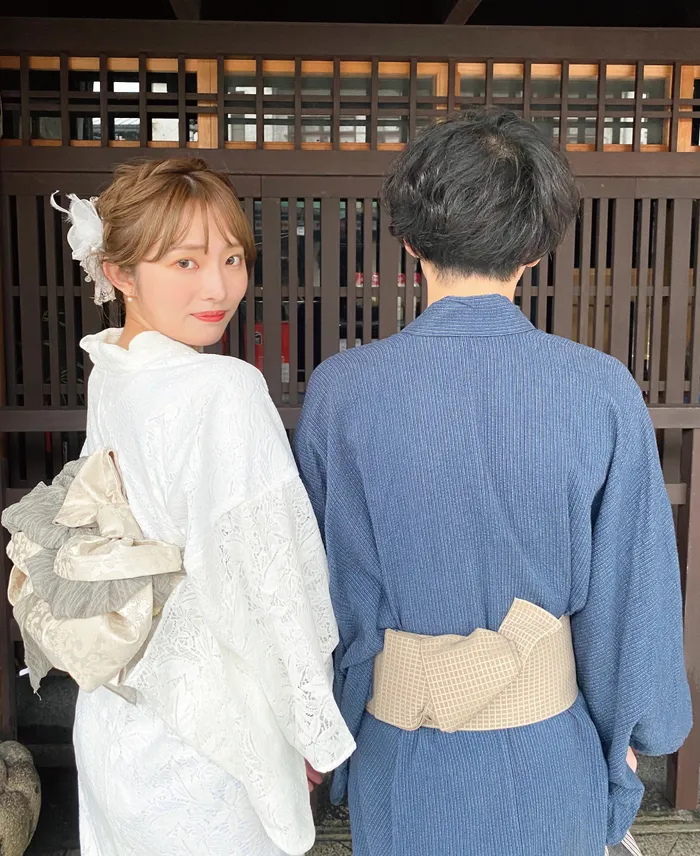 Kawagoe Kimono Couple Plan