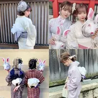 Rent Stylish Kimono with the Asakusa Kimono Hair Set Student Discount Plan