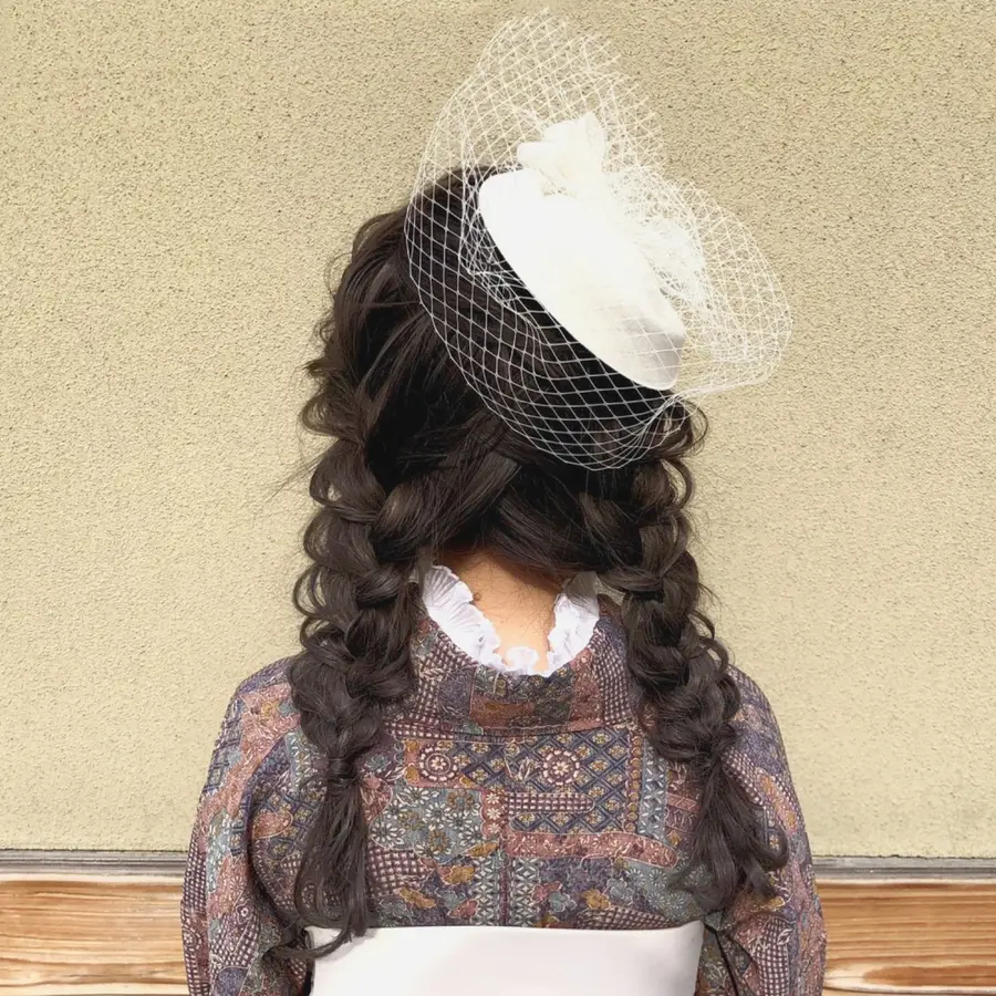 Loose and Cute Braided Twin with Talk Hat! ✨
