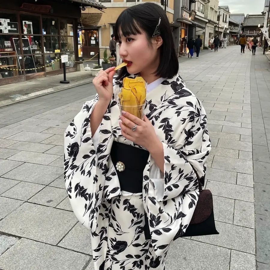 Stylish kimono patterns like fashionable clothing are recommended! (Pattern 3)