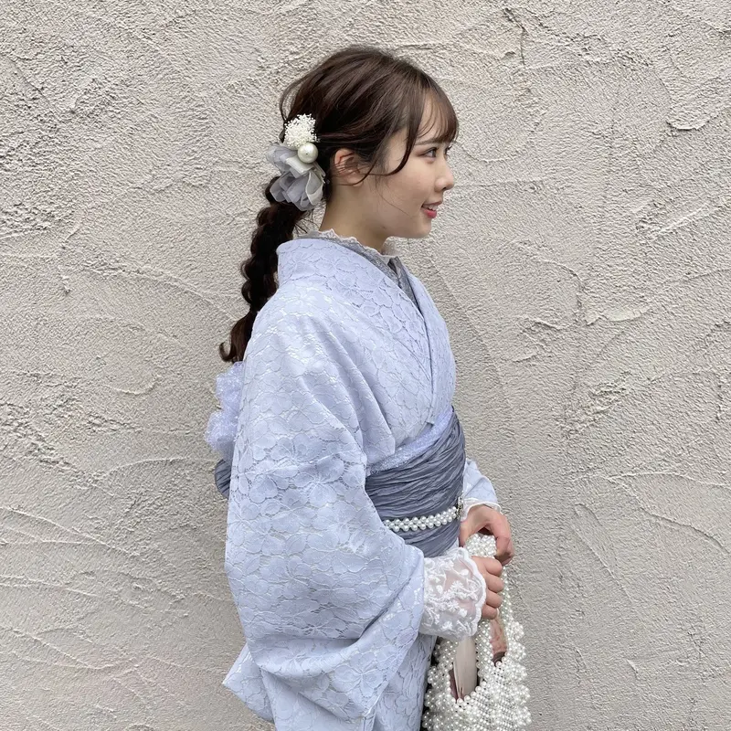 Light lace kimonos are cute and recommended! (Pattern 11)