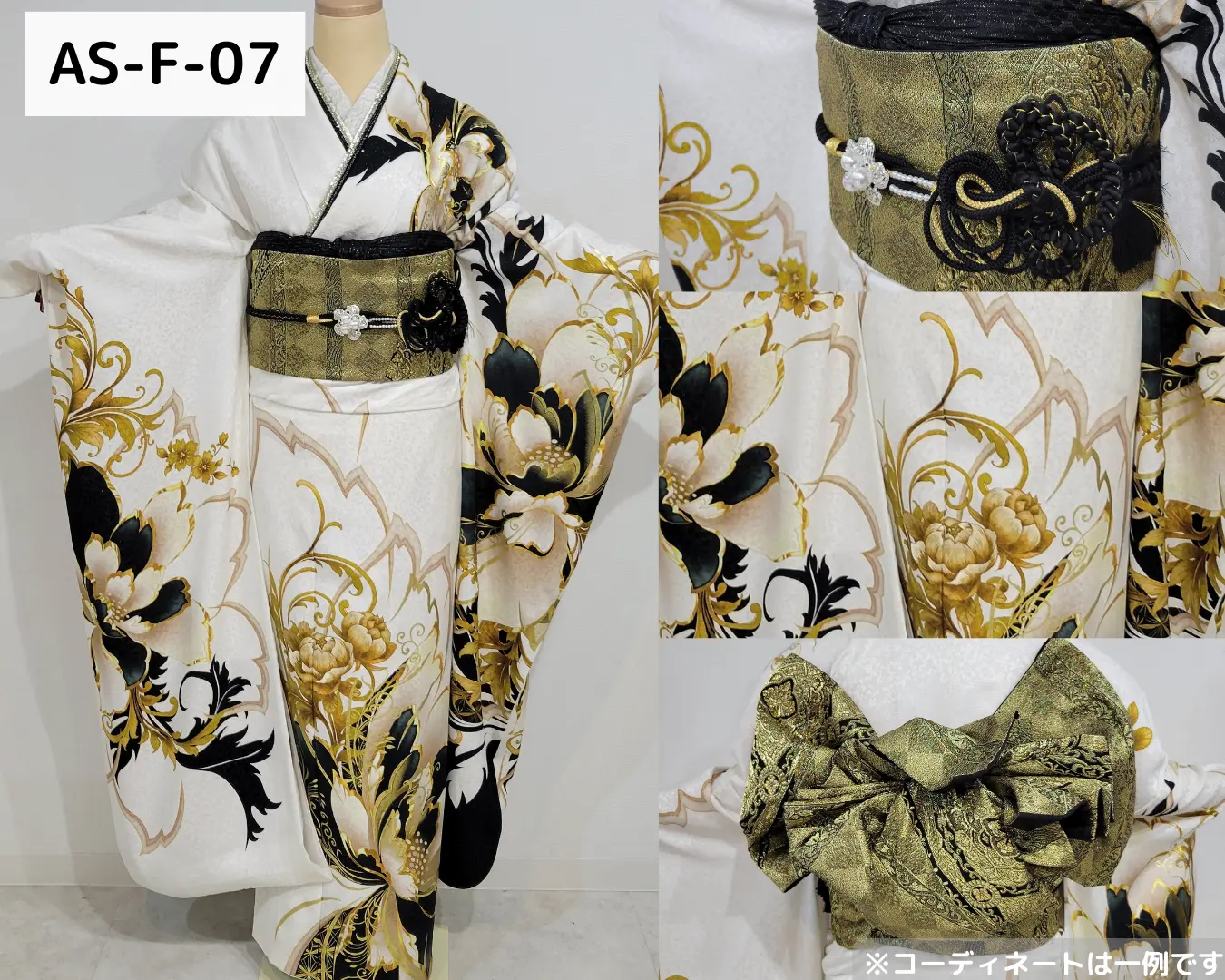 Asakusa pure silk furisode｜Rikawafuku