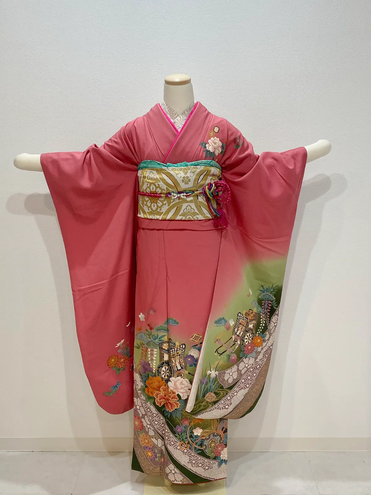 Rikawafuku Furisode Kimono