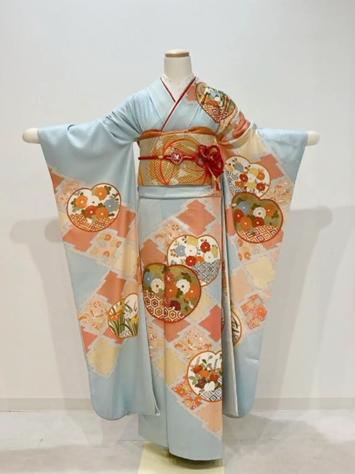 Rikawafuku Furisode Kimono