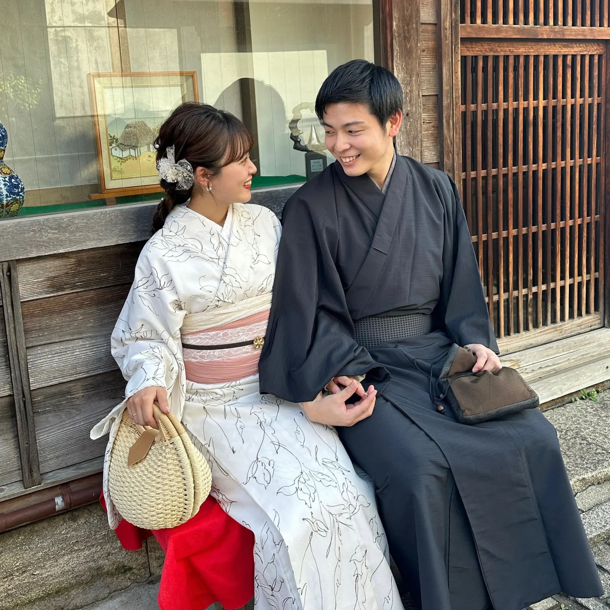 Kawagoe Kimono Couple Plan