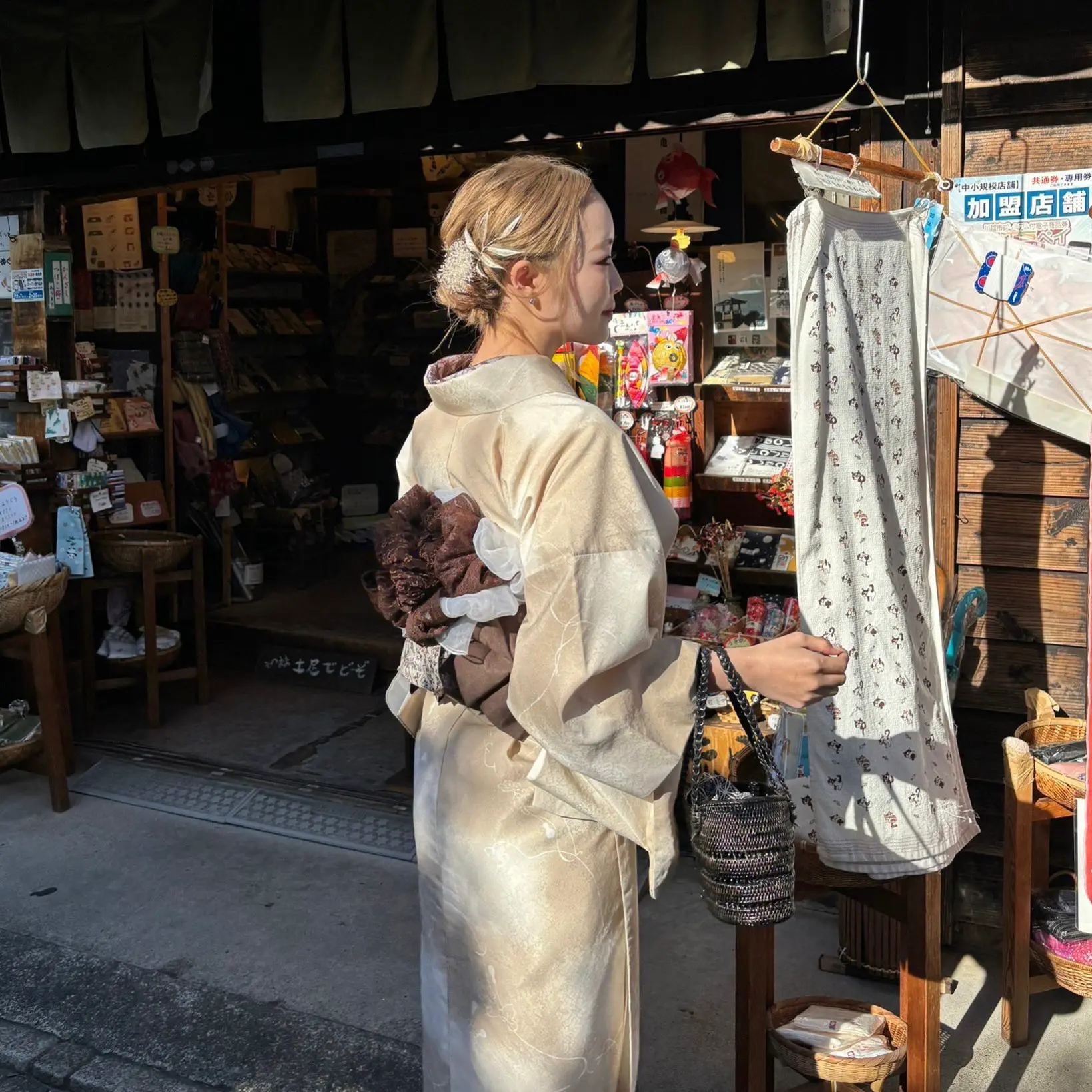 Kawagoe Kimono and Hair Set Plan