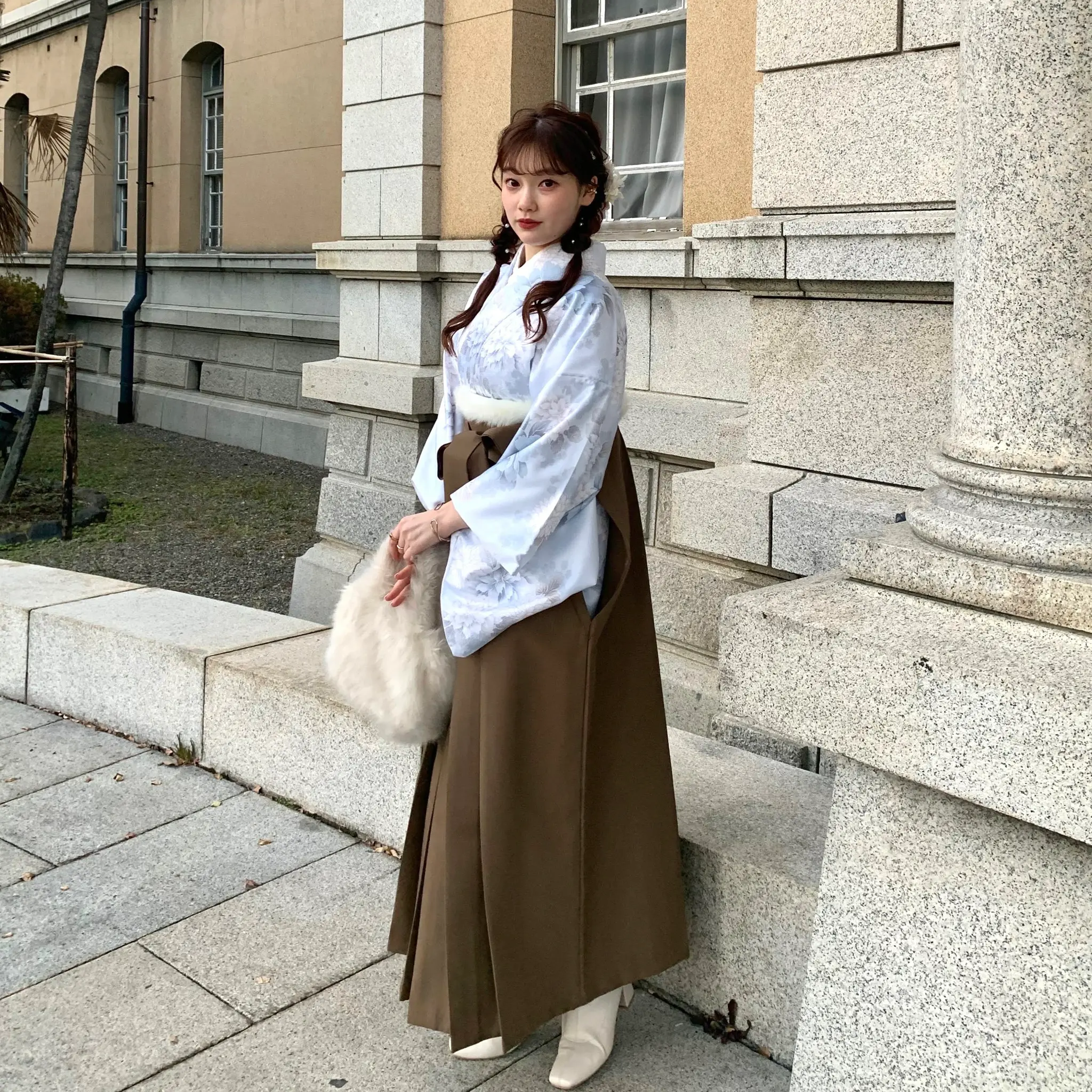 Kawagoe Hakama Rental Hair Set Plan