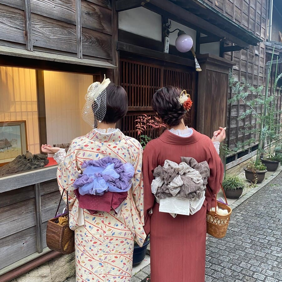 Kawagoe Kimono and Hair Set Plan