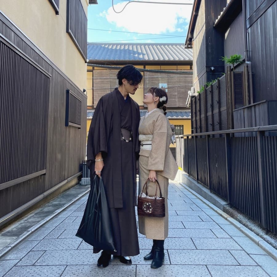 Kyoto Kimono Rental Couple Plan