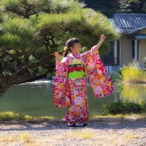 Kimono rental children plan