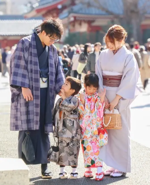 Kimono Rental Family Plan