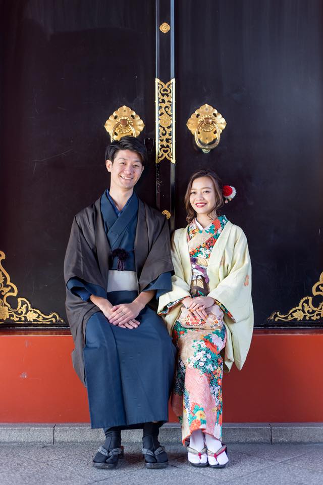 For men’s kimono rental in Kyoto, go to Rika Wafuku
