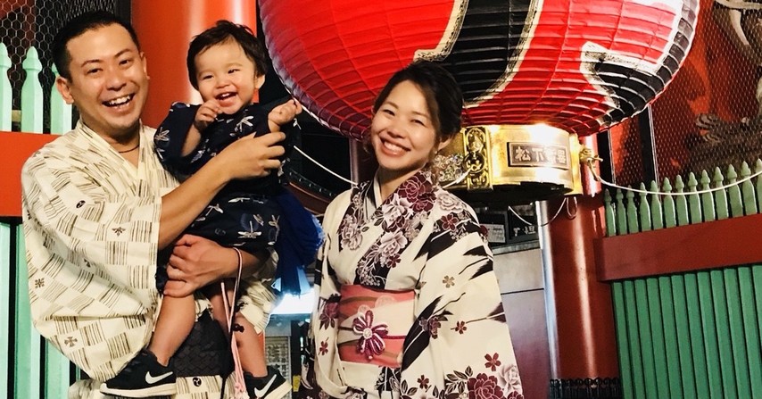 Renting Kimono with my family and sightseeing Asakusa!