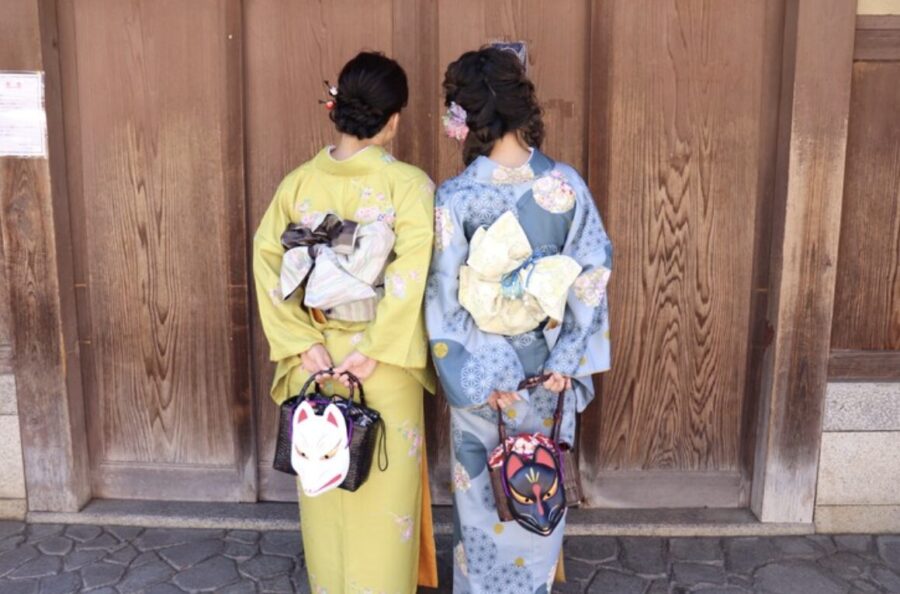 A wonderful birthday spent in a kimono rental at Kiyomizudera!