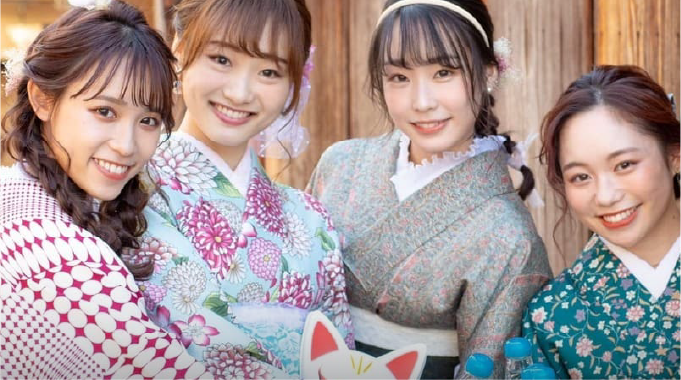 着物レンタル団体プラン