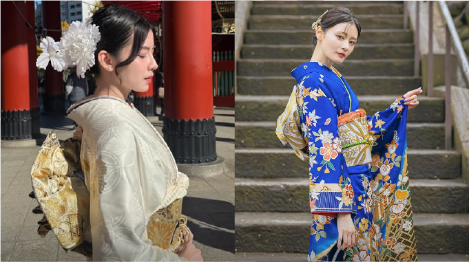 浅草正絹振袖ヘアセットプラン 