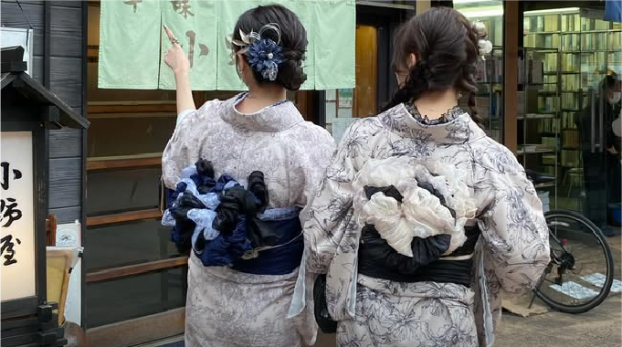 浅草着物ベーシックプランの着物例2