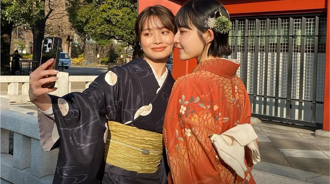 浅草着物ベーシックプランの着物例3