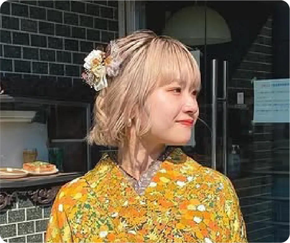 ボブ・ショートのヘアセット例3