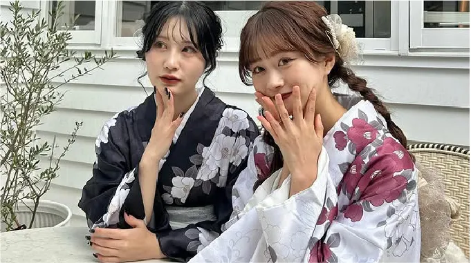 京都着物ヘアセット学割プランの着物例3