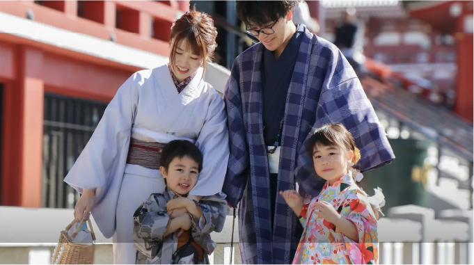 着物レンタル家族プラン