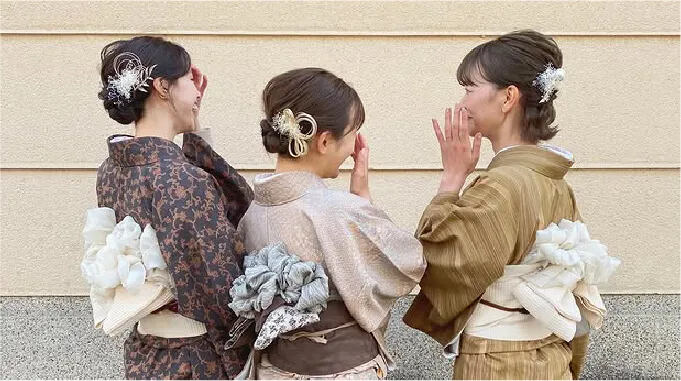 着物レンタル団体プラン