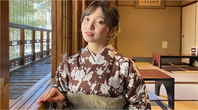 京都着物ベーシックプランの着物例1