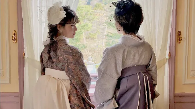 京都袴ヘアセットプラン 