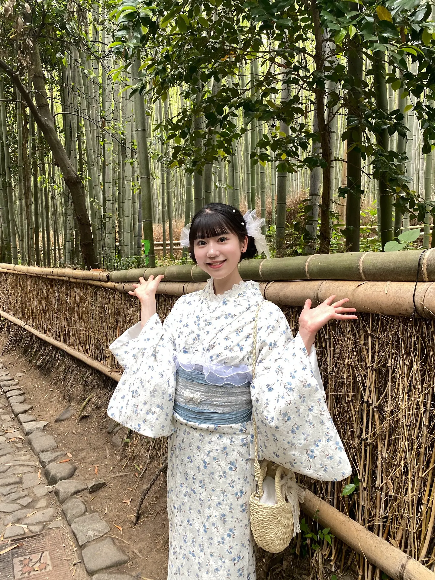 竹林の小径を着物レンタルで散策｜嵐山モデルコース