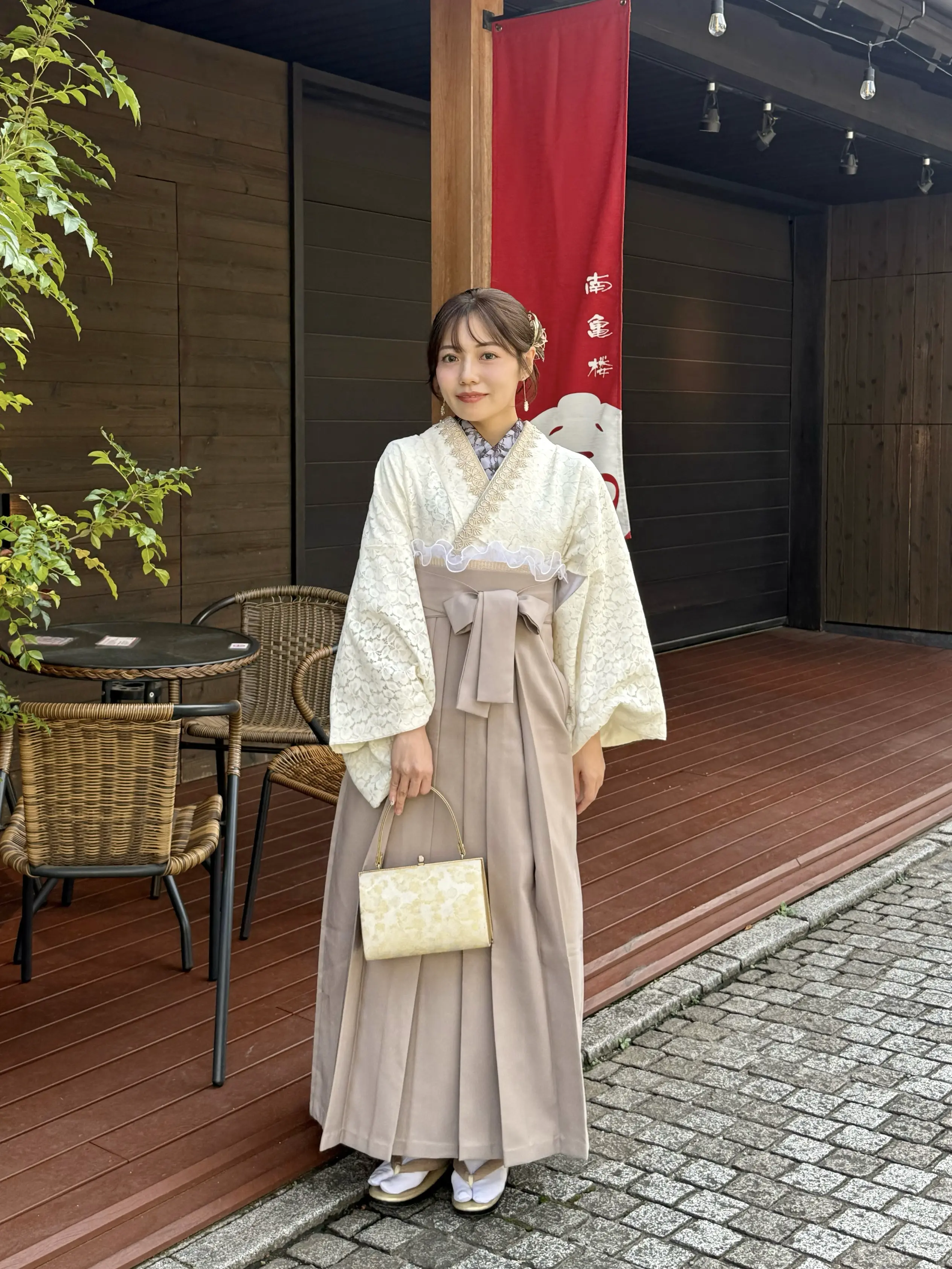 梨花和服の人気着物