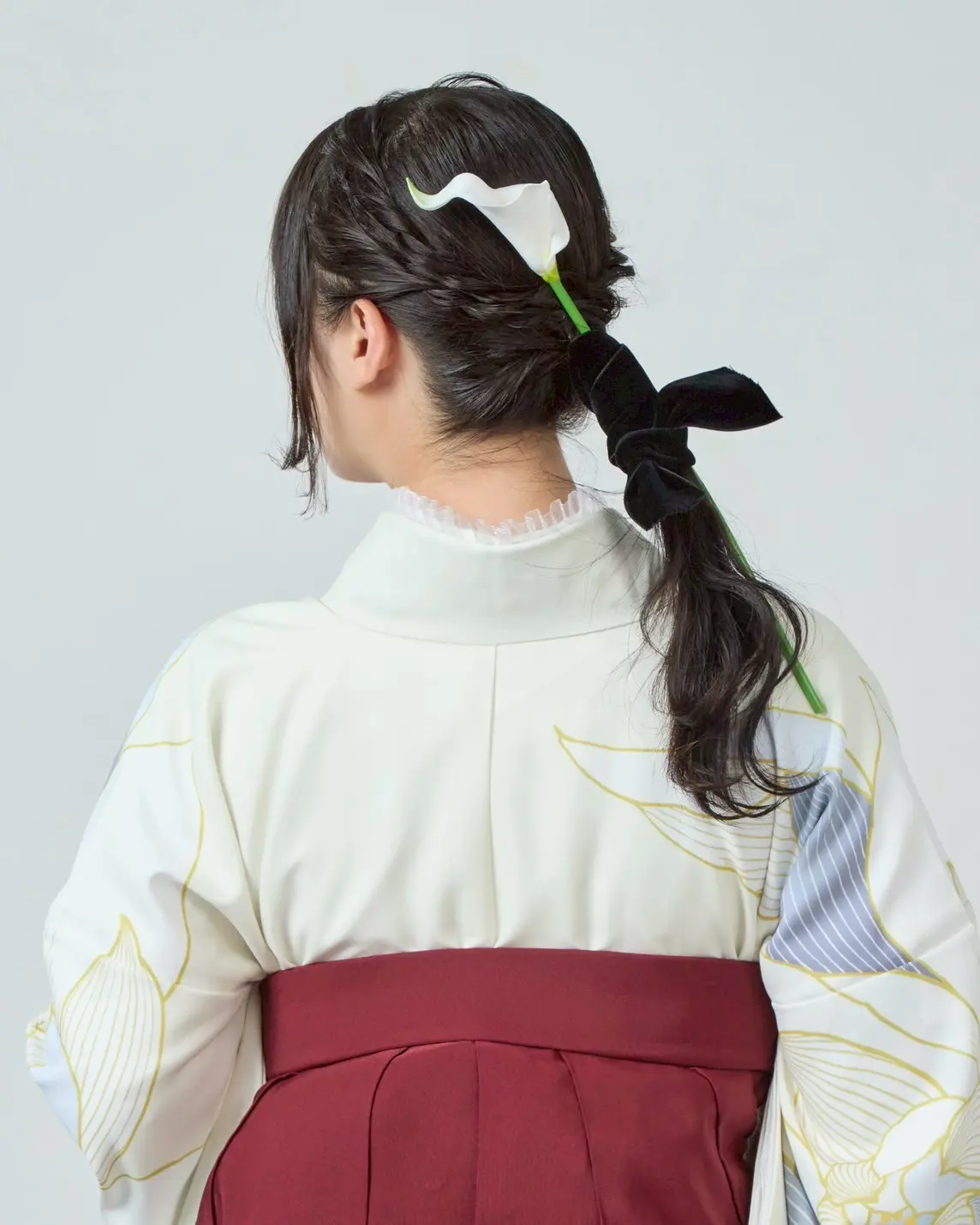 卒業式袴のヘアセット