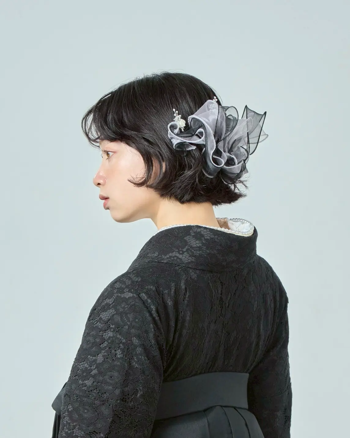 卒業式袴のヘアセット