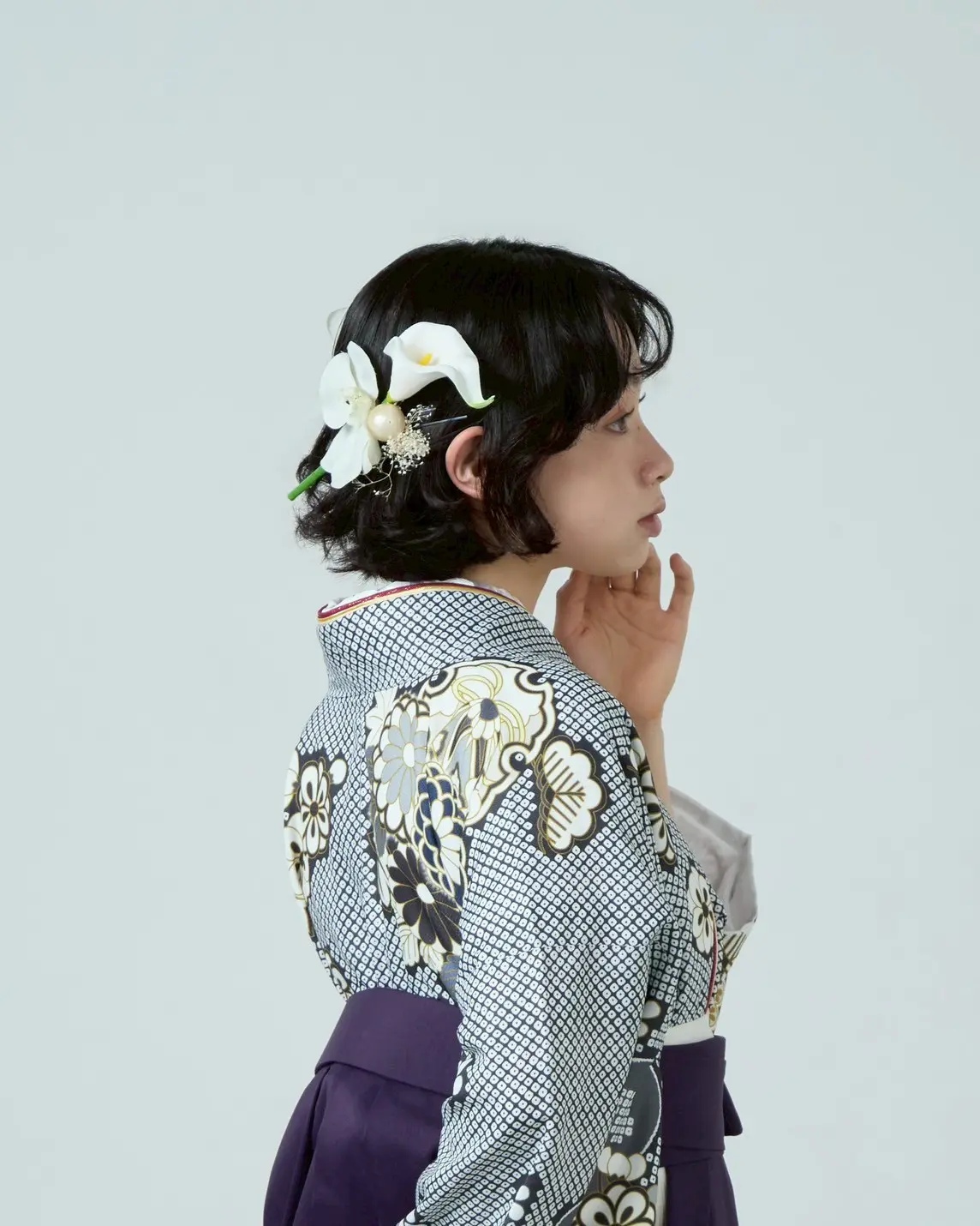 卒業式袴のヘアセット