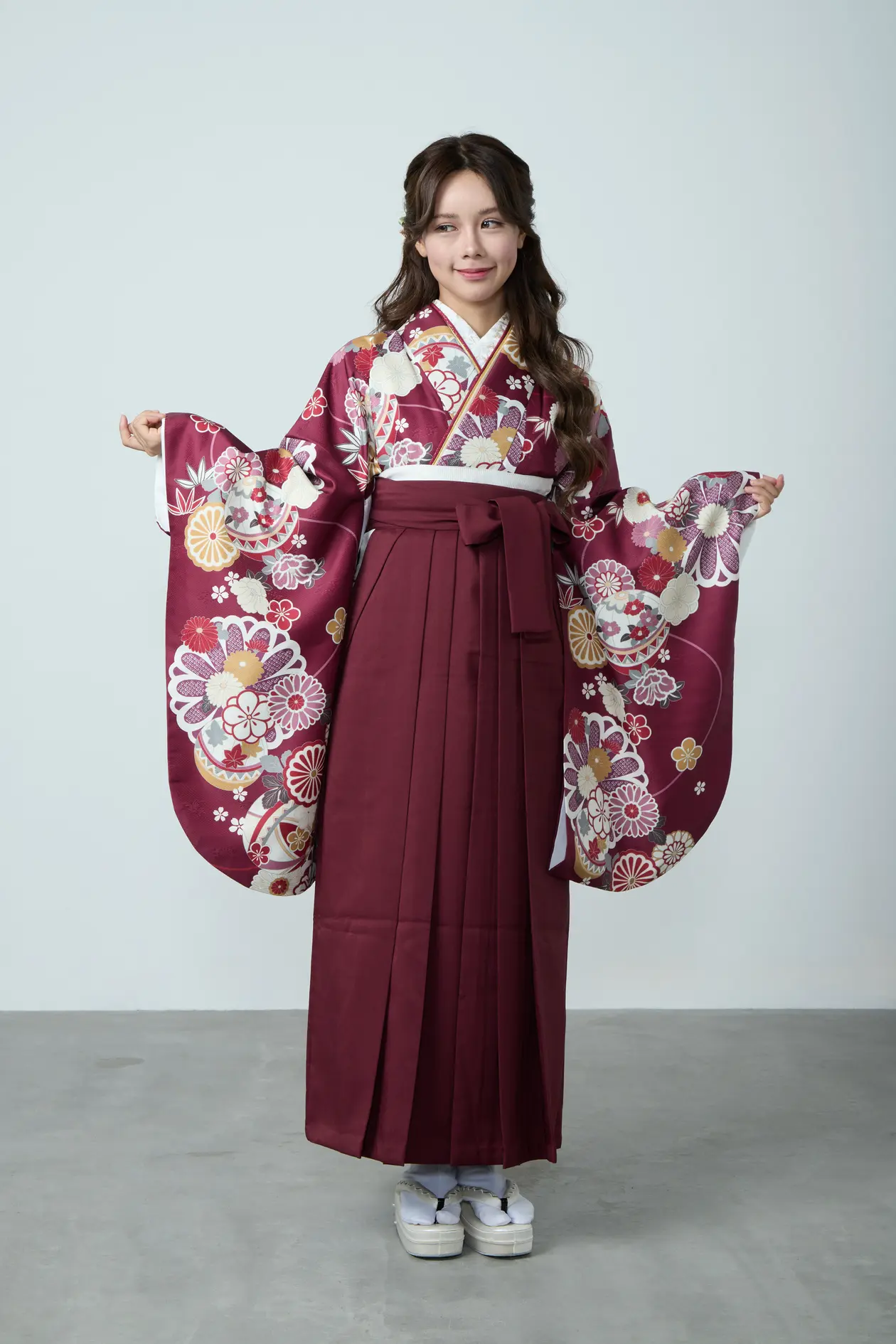 卒業式袴ヘアセットプラン