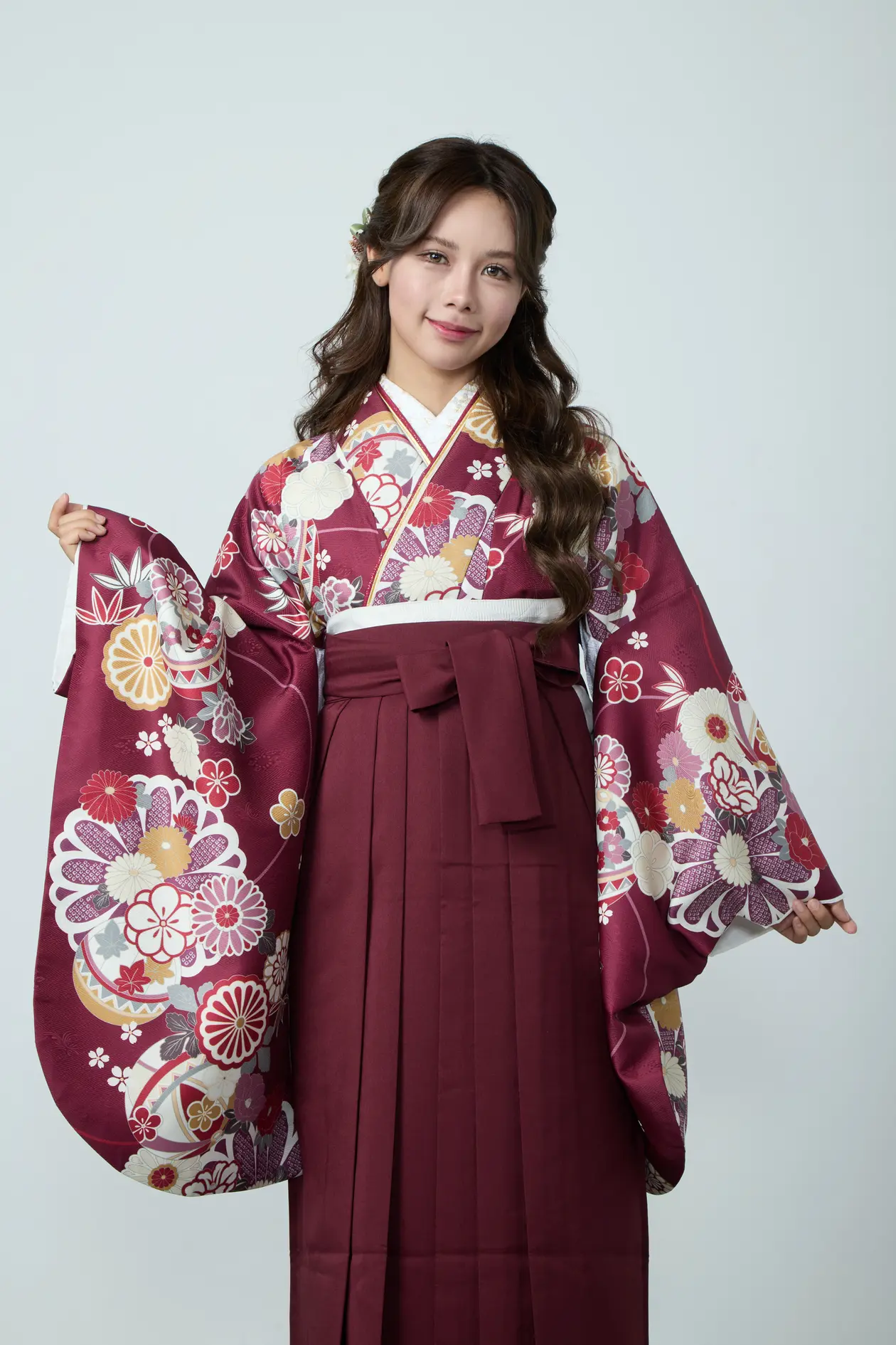 卒業式袴ヘアセットプラン