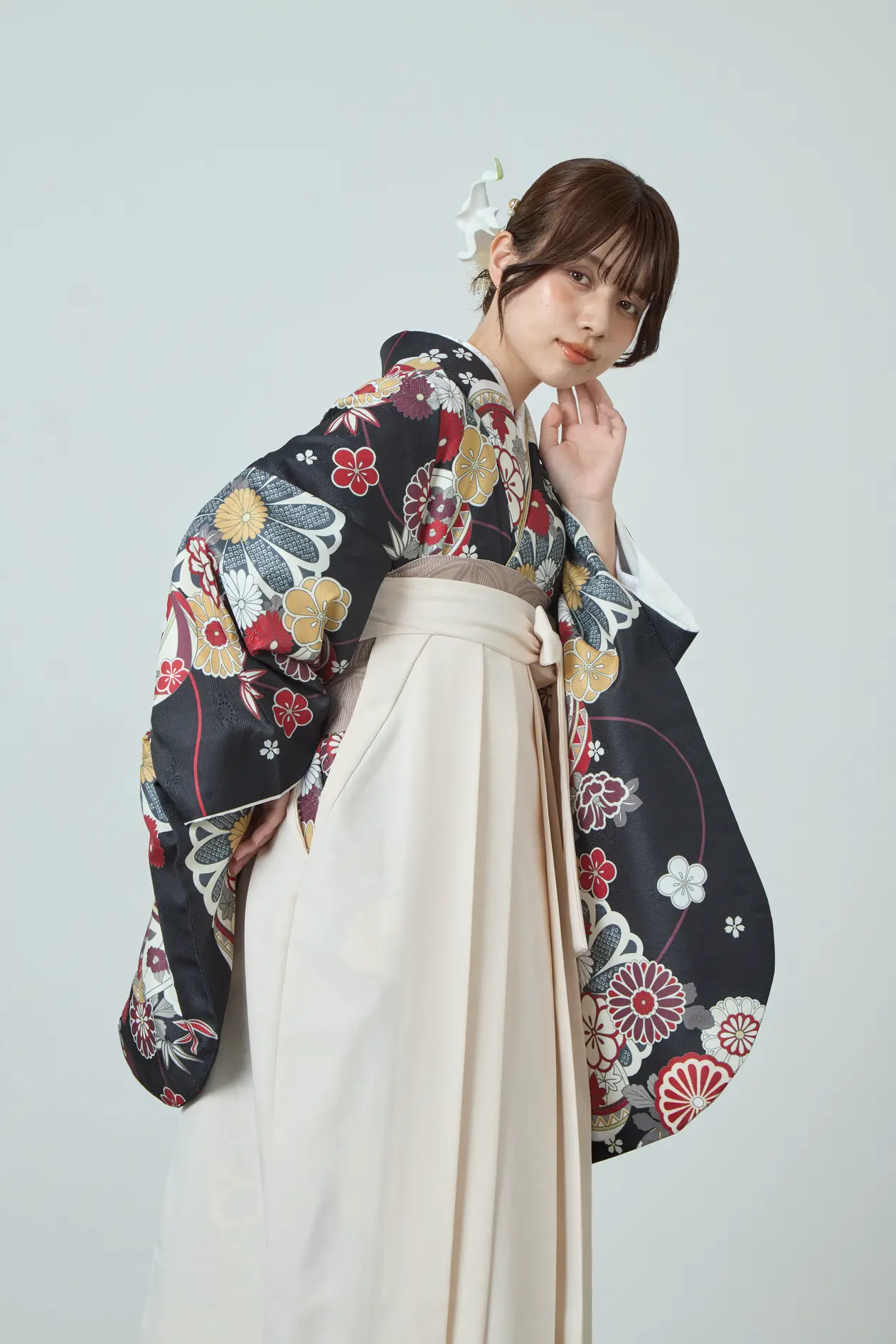 卒業式袴ヘアセットプラン