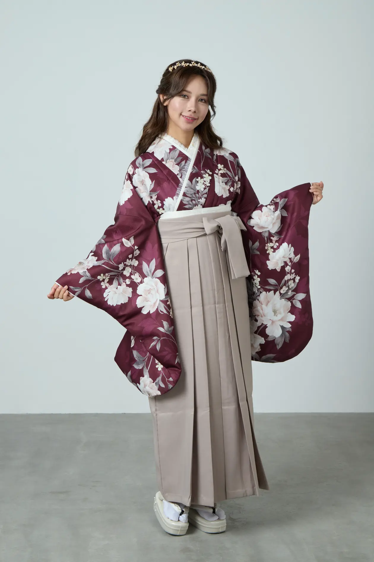 卒業式袴ヘアセットプラン