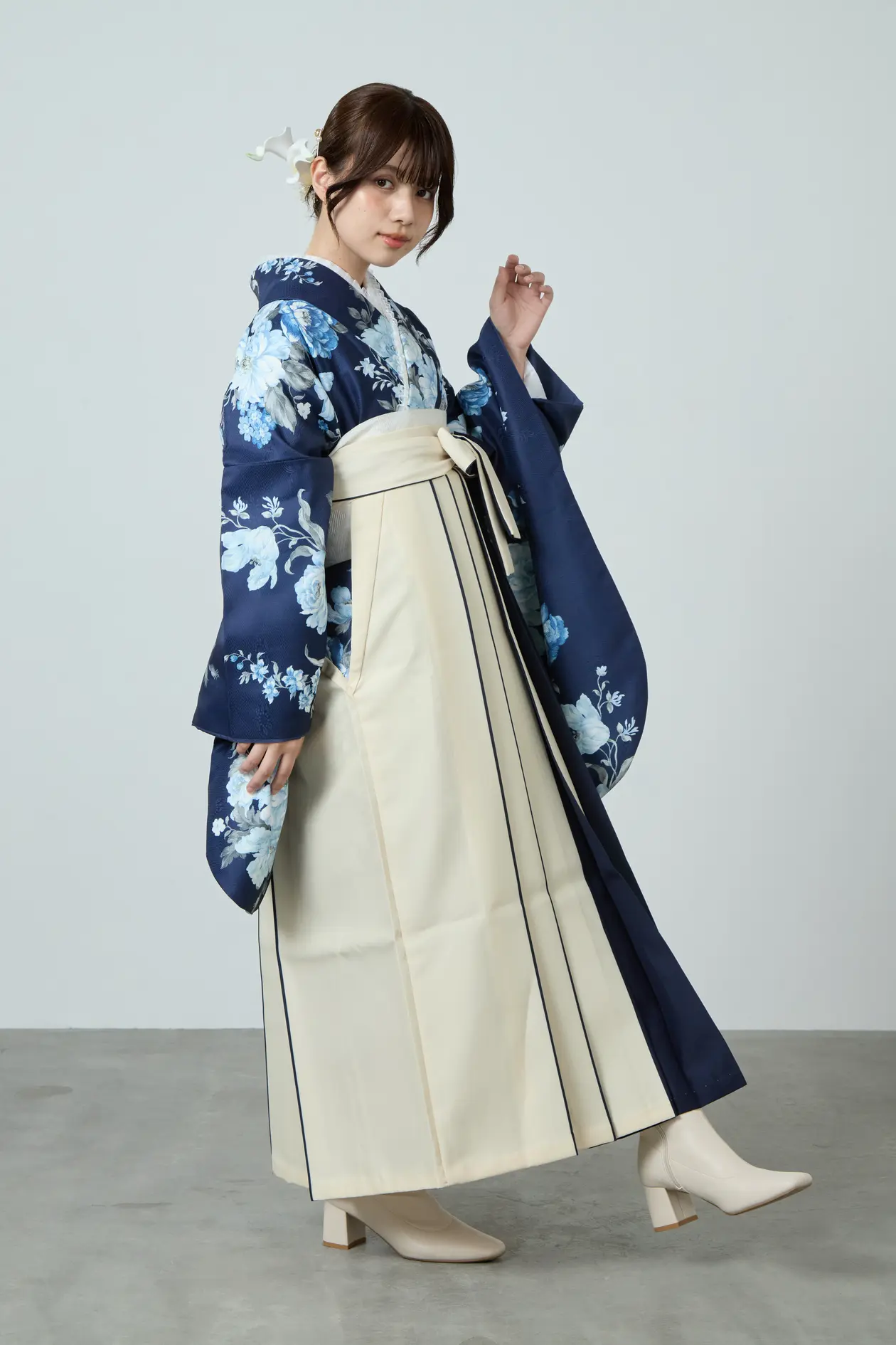 卒業式袴ヘアセットプラン