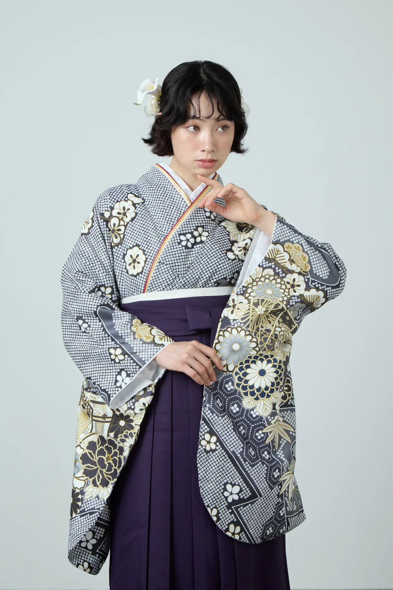 卒業式袴ヘアセットプラン