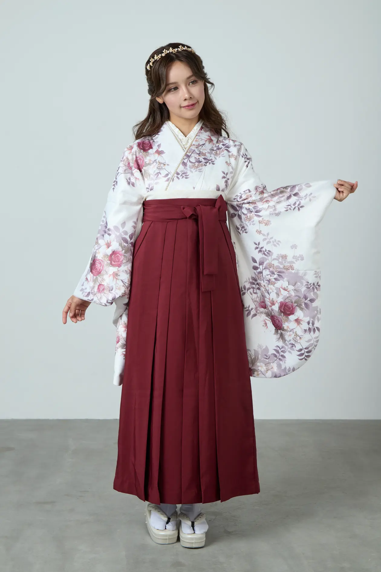 卒業式袴ヘアセットプラン