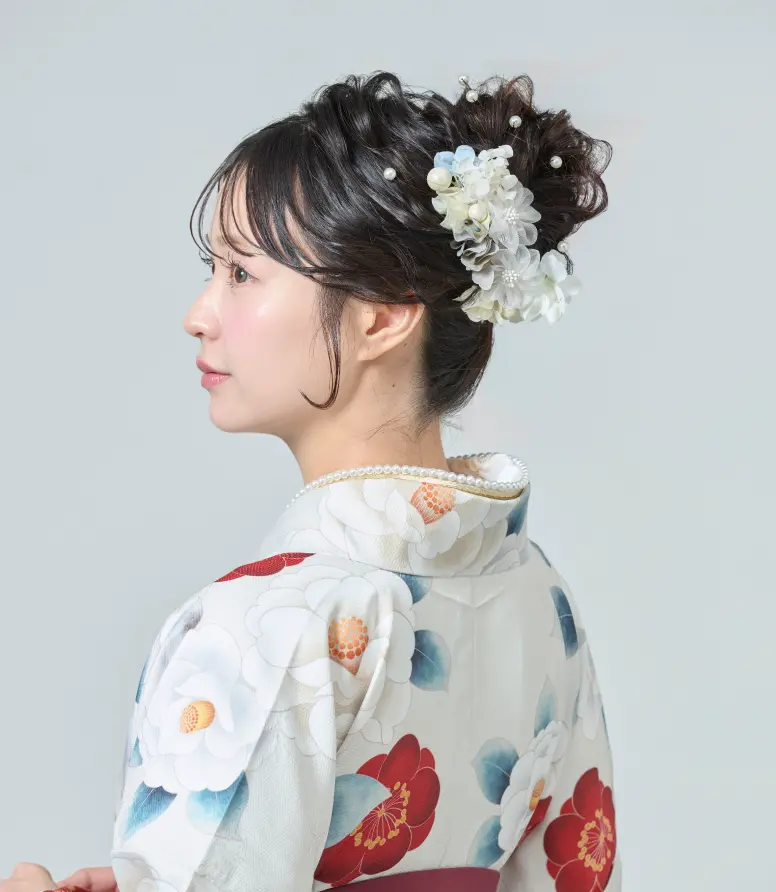 卒業式袴のヘアセット