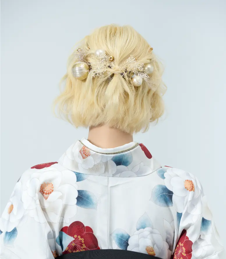 卒業式袴のヘアセット