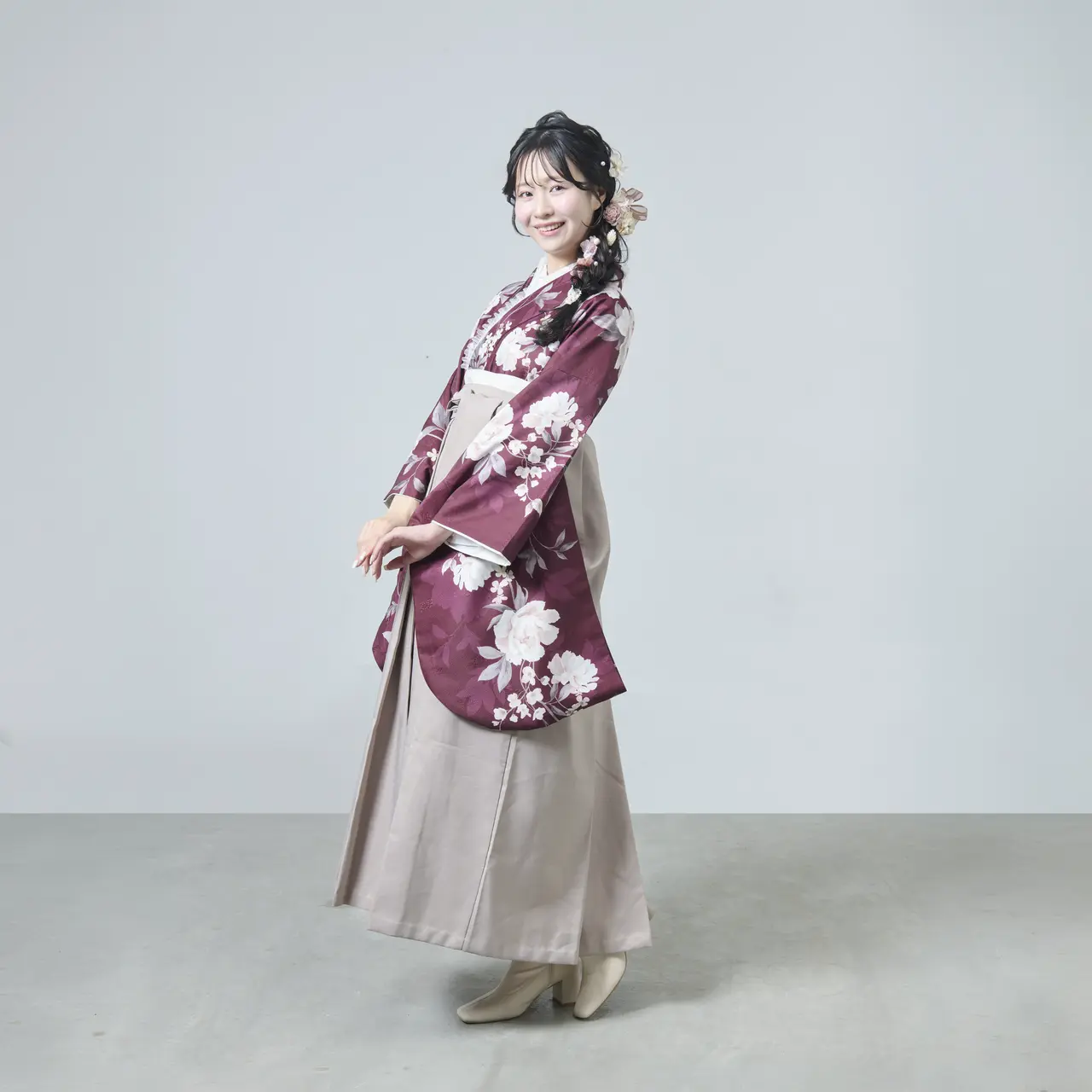 卒業式袴ヘアセットプラン