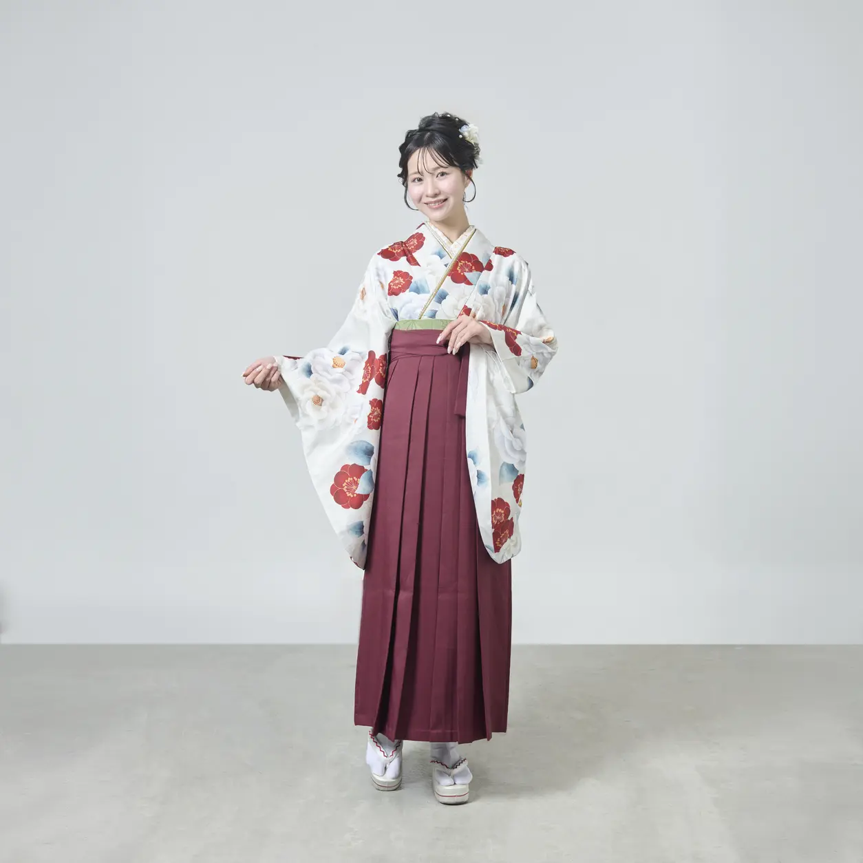 卒業式袴ヘアセットプラン