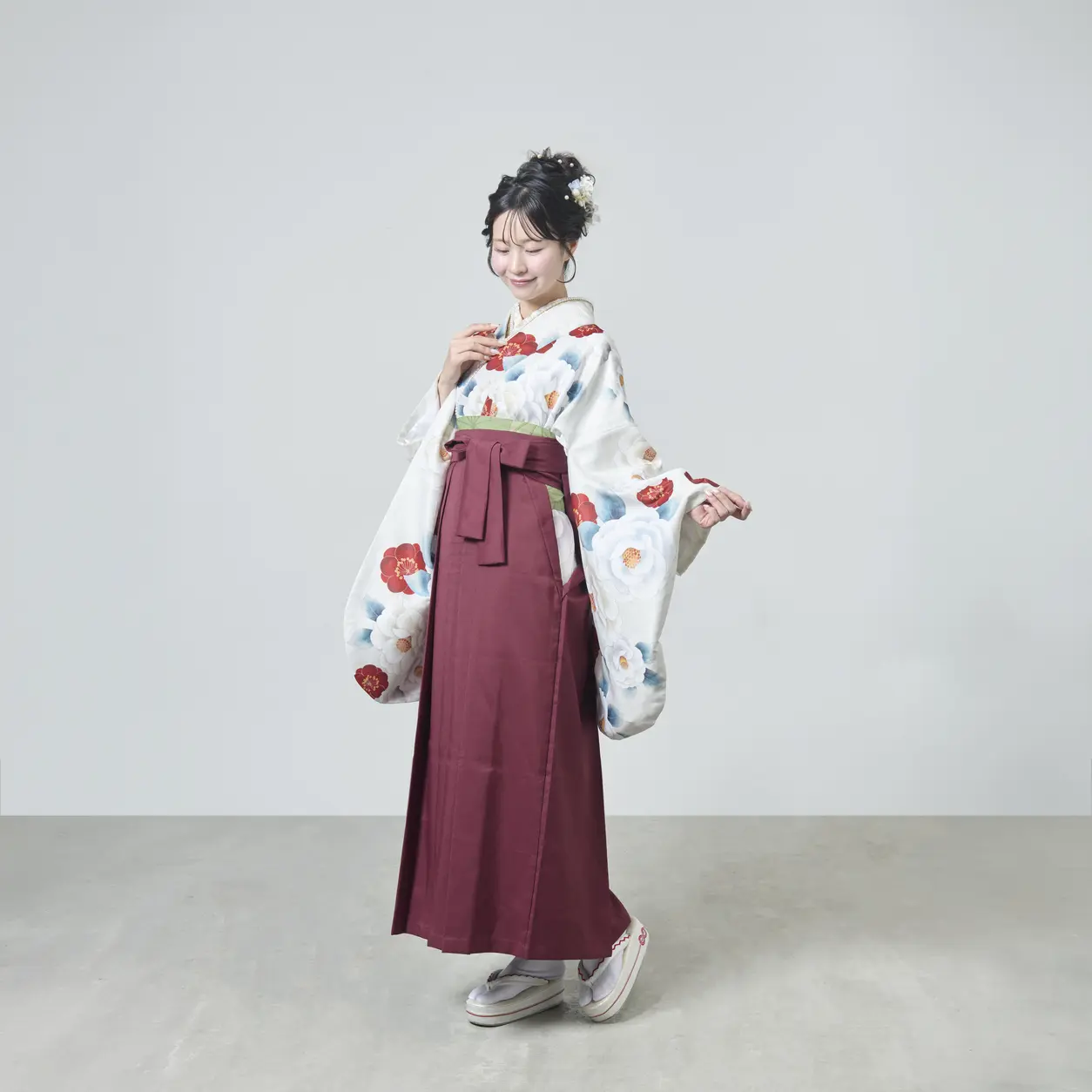 卒業式袴ヘアセットプラン