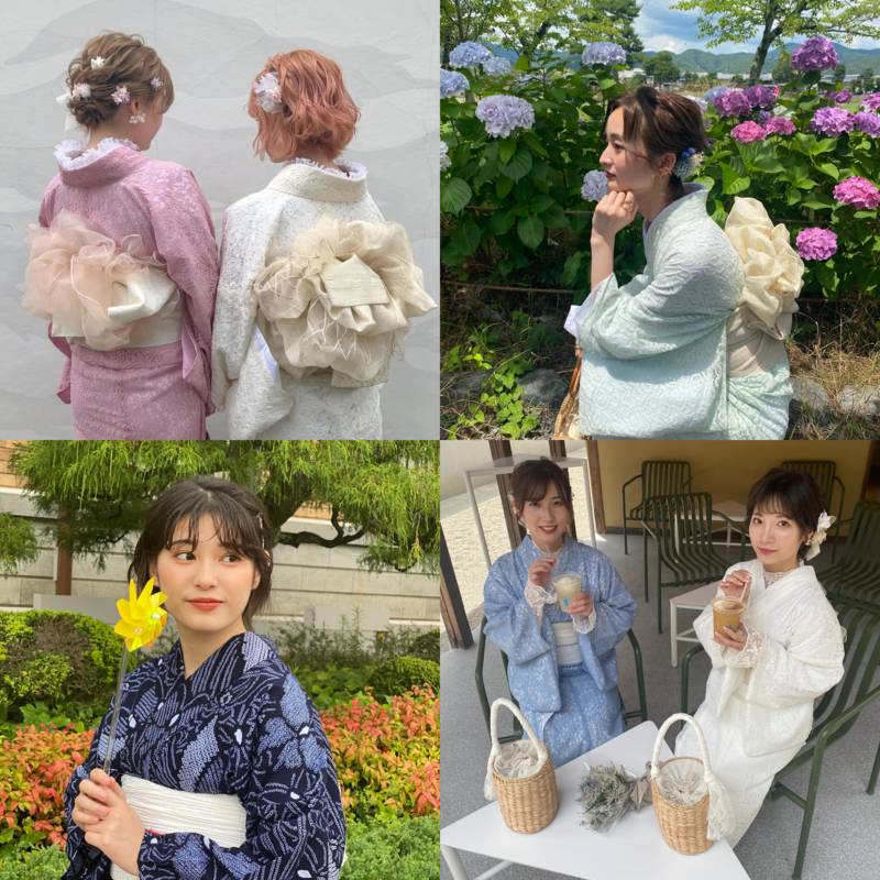 梨花和服 祇園店の様子