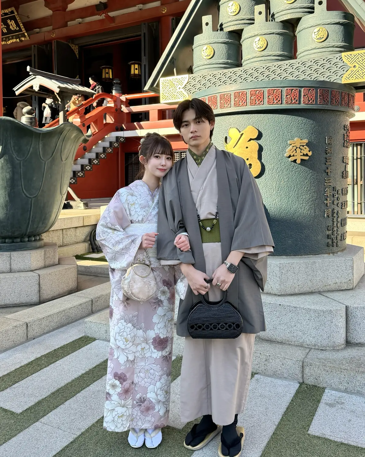 浅草着物レンタルカップルプラン